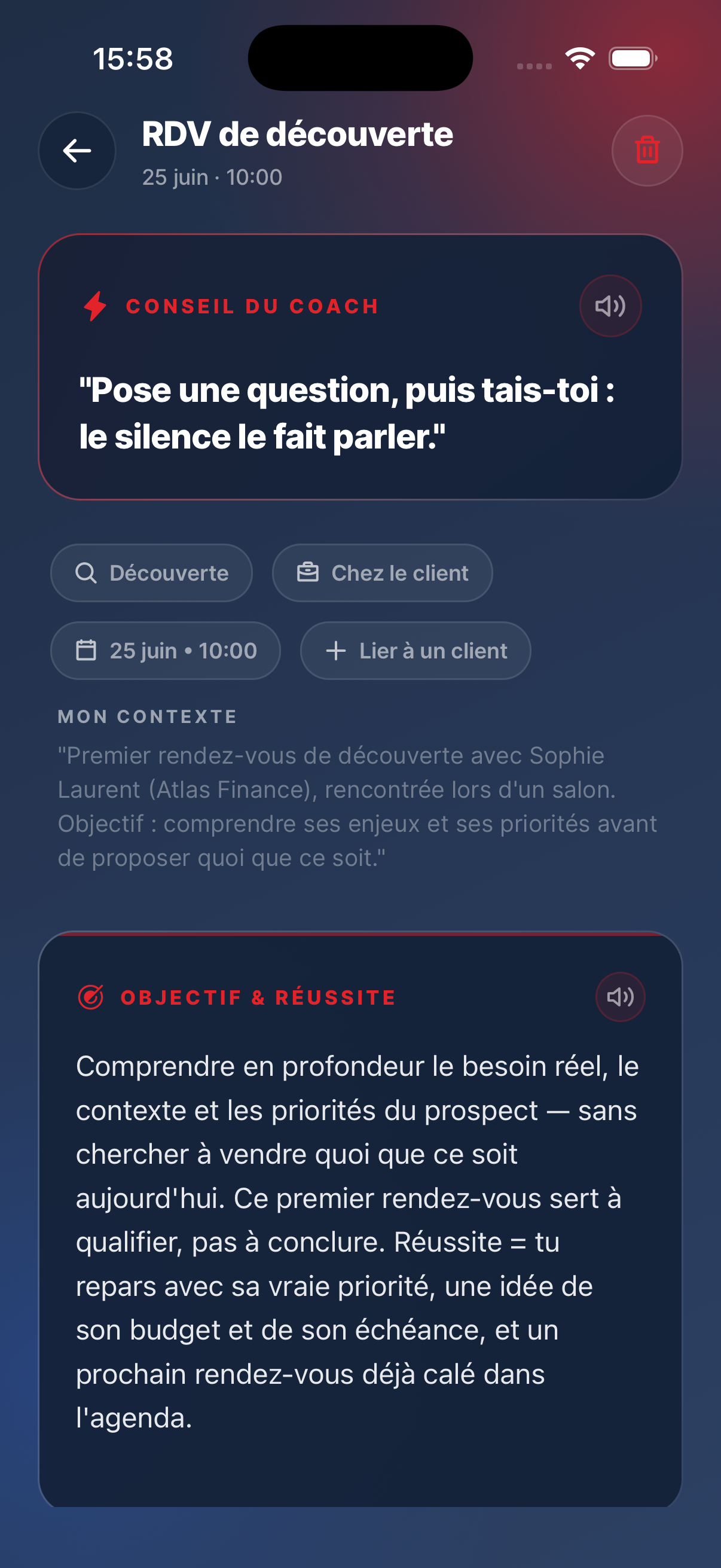 Préparation